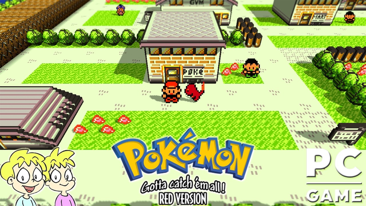 Pok&eacute;mon Red Version in 3D with Gen1Recomp - PC Port - PC Game Gameplay #BennyBros🎮