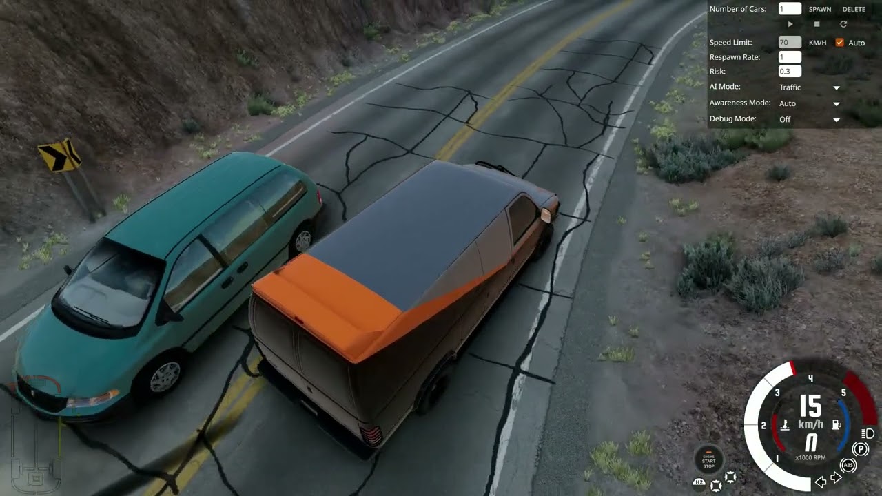 BeamNG drive oynadım (yine)