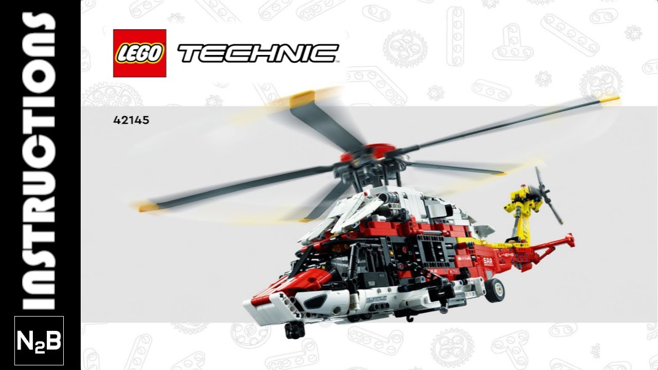 Instrukcje LEGO 42145 - Technic - Helikopter ratunkowy Airbus H175