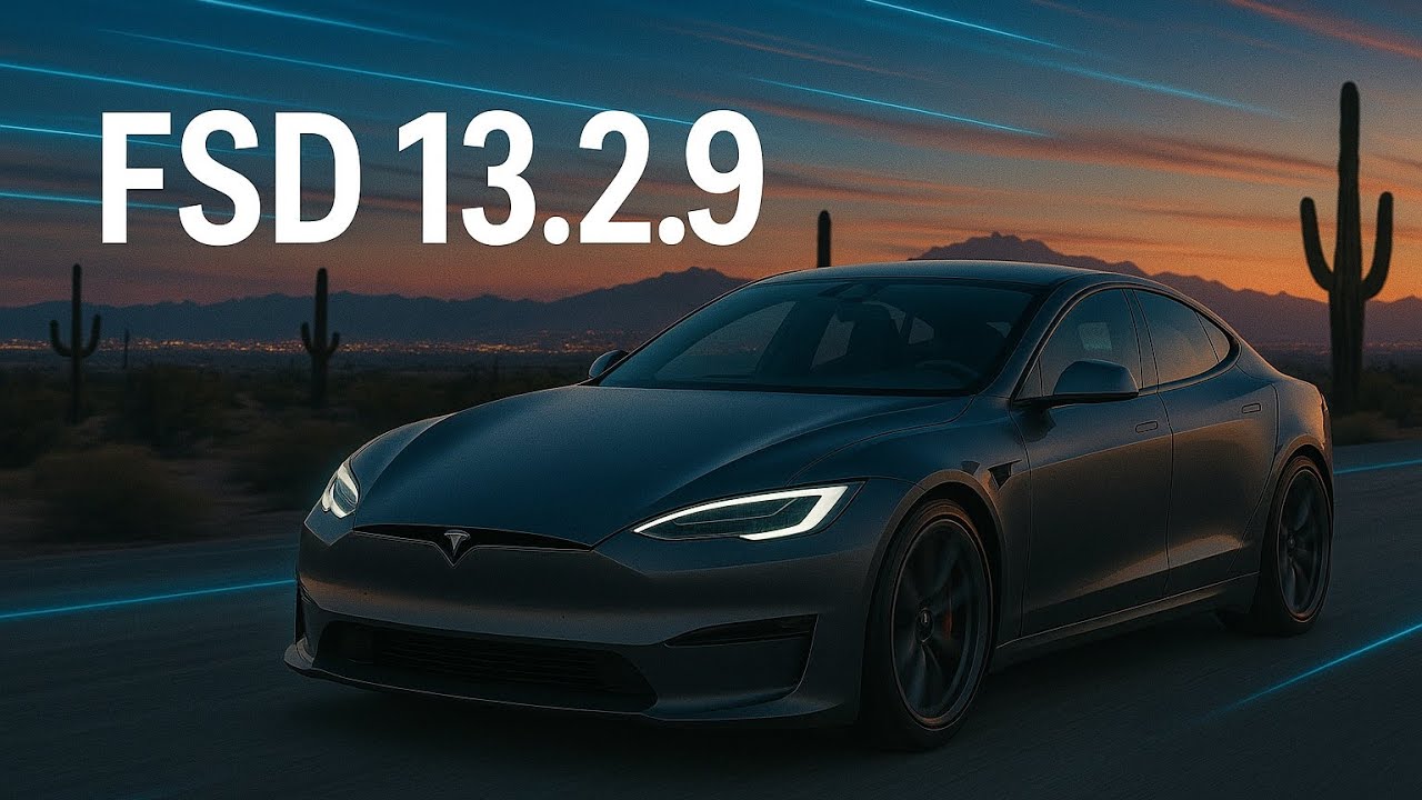 Hands-Off Driving: Tesla FSD 13.2.9 Takes the Wheel | 2024 Model S Plaid