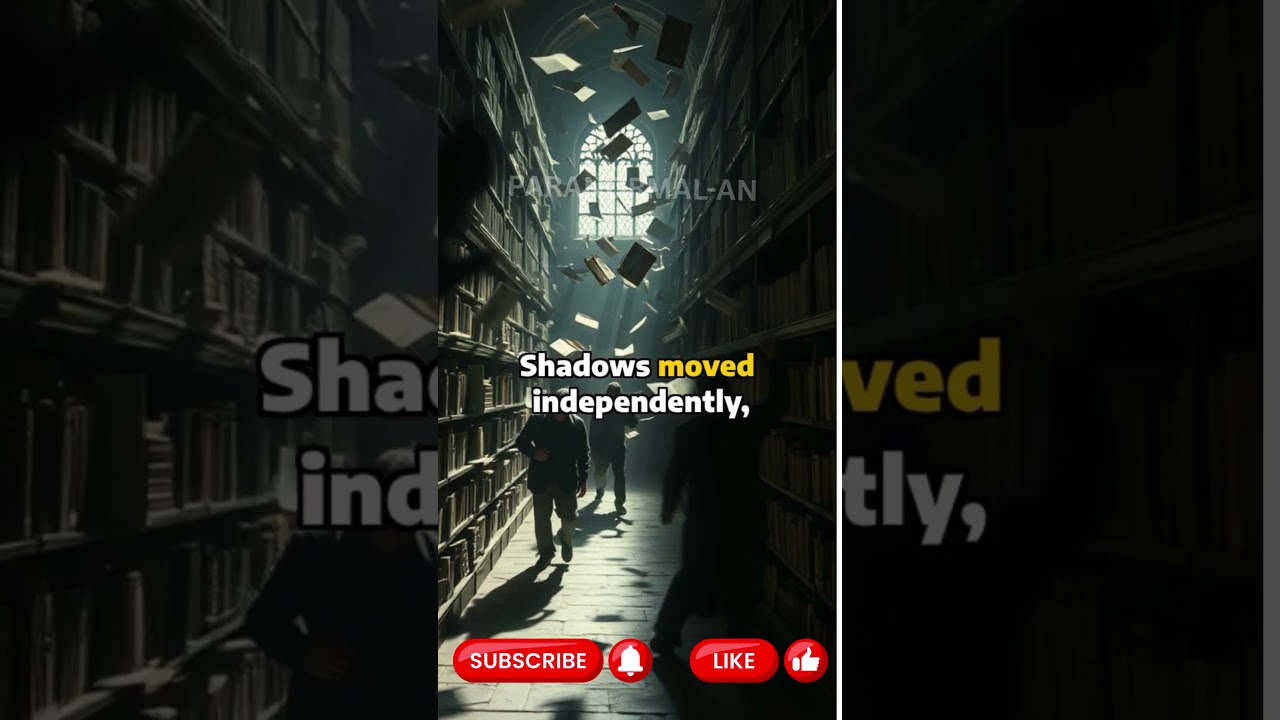 REAL Paranormal Activity in Ancient Library | Animated Horror Story 