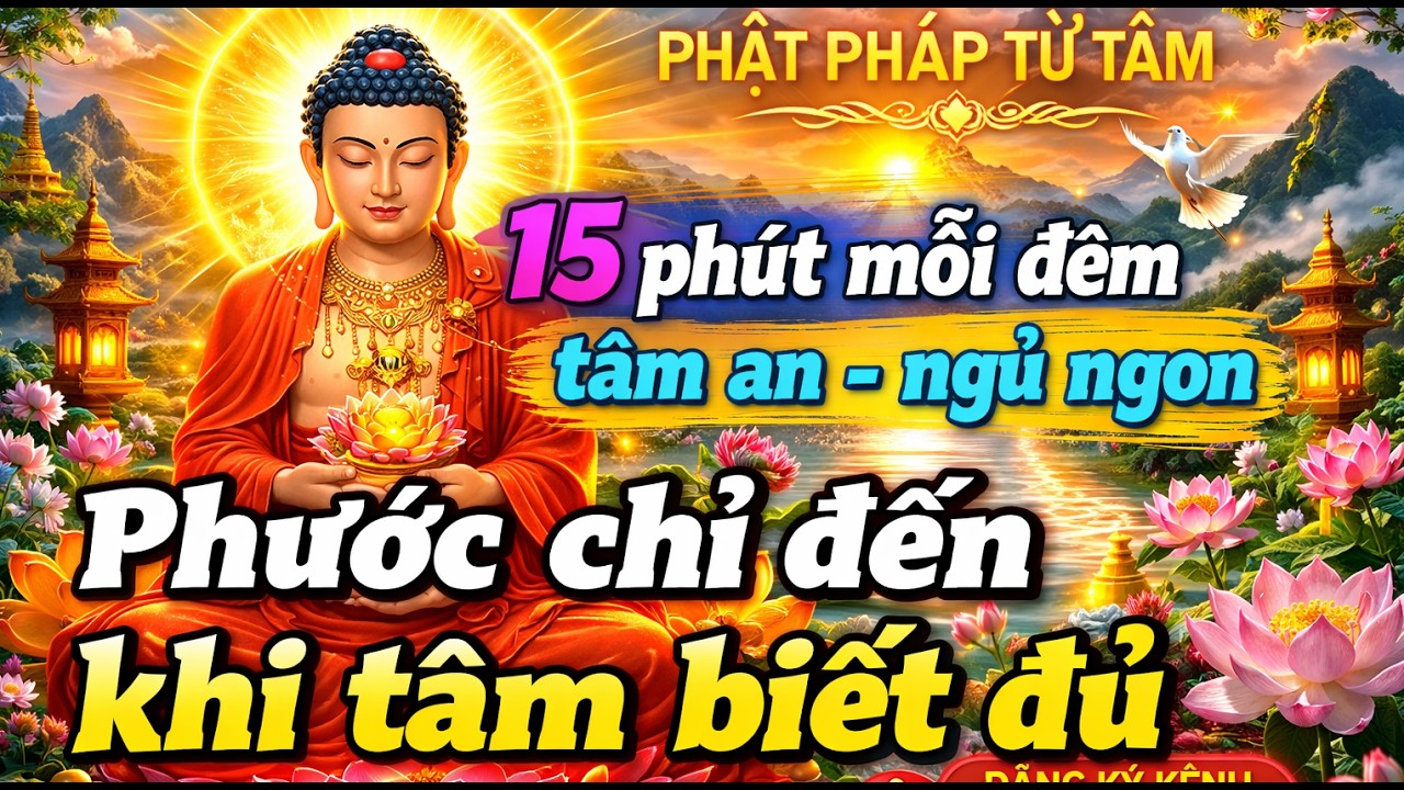Tâm biết đủ – phước lành tự tìm đến'' phát lại''