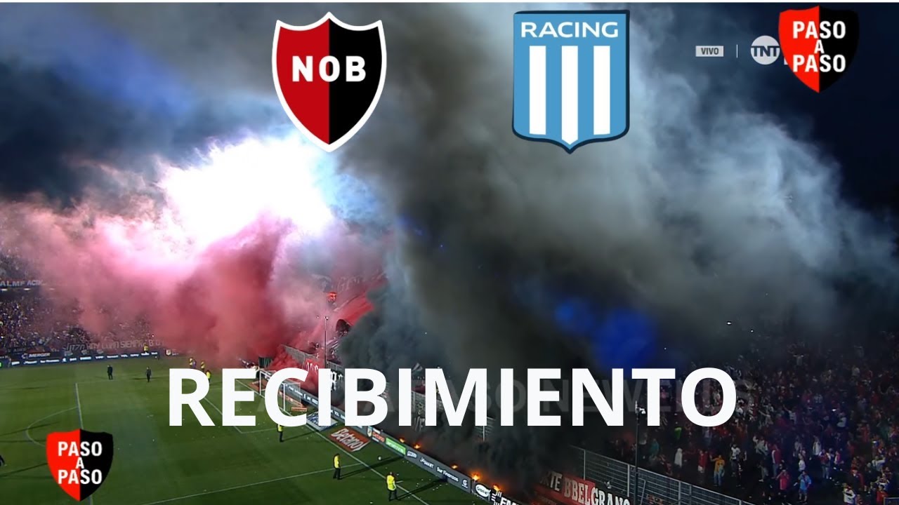 Recibimiento Newells vs Racing - pero la Lepra tiene mucho aguante