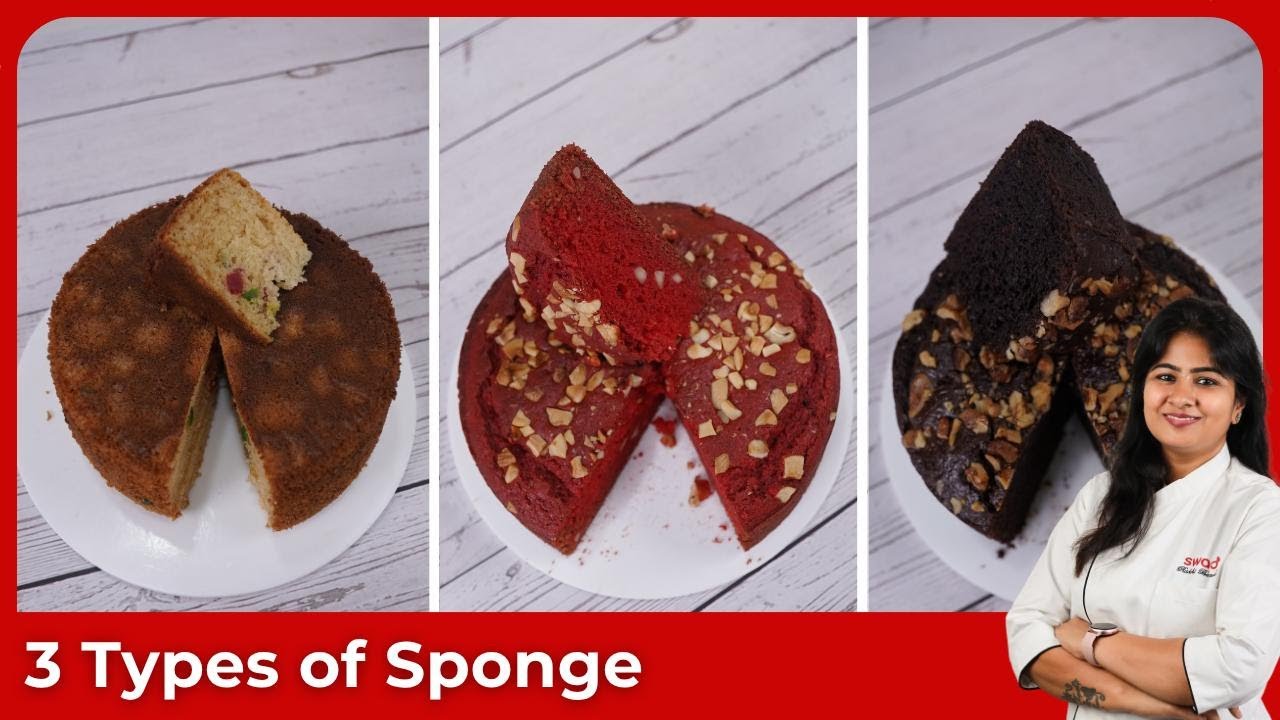 How to Bake a Perfect Sponge Cake?, Eggless Cake Sponge Recipe, No-fail Cake Sponge Recipe #live