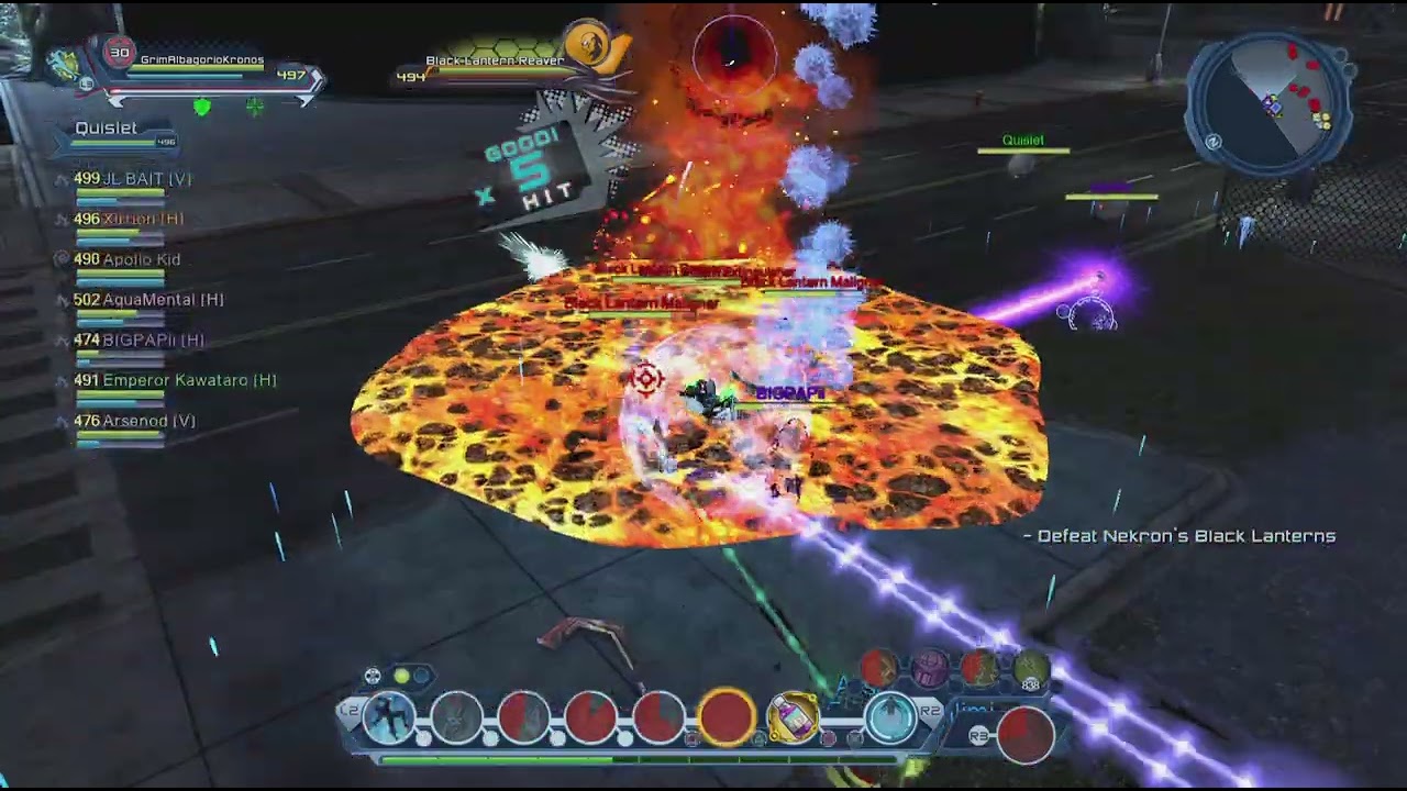 DC Universe Online: Story: Raging Night (FB) Blackest Night (Raid (Reg) Ice Tank (Battle)