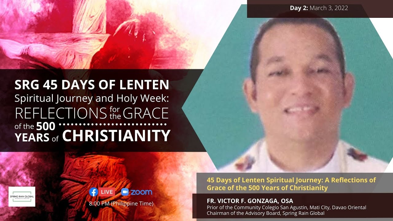 SRG Lenten Recollection (Day 2) March 03, 2022