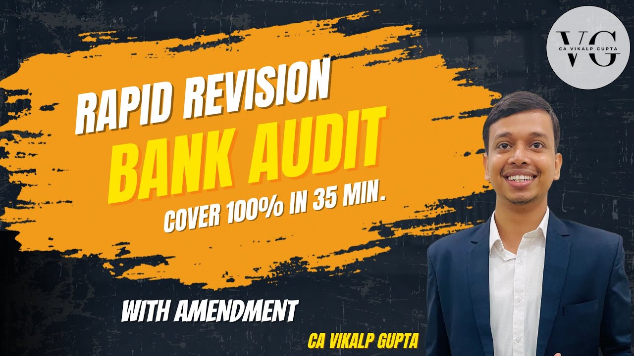 Bank Audit Rapid Revision || May 25