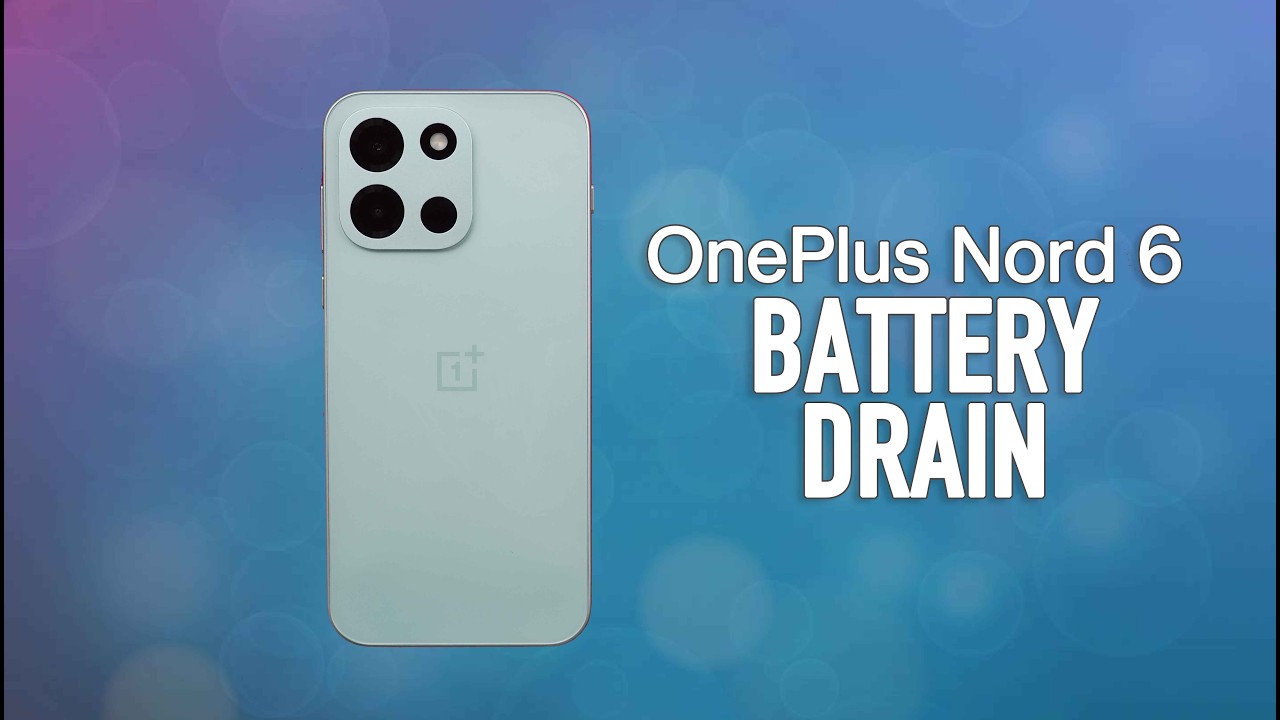 Тест на разрядку батареи OnePlus Nord 6 🔋