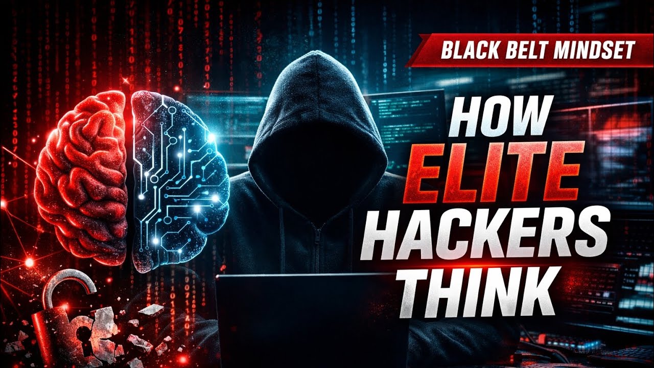 BLACK BELT HACKER THINKING | Elite Hacker Mindset Explained | How Real Hackers Think