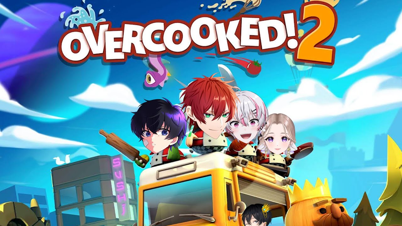 【OVERCOOKED】飲食店店長の腕を見せるぜ！！【女子研究大学】