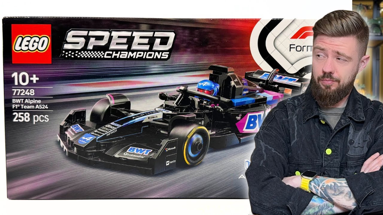 BOLID F1 BWT ALPINE TEAM A524 🛞 LEGO SPEED CHAMPIONS 77248 RECENZJA