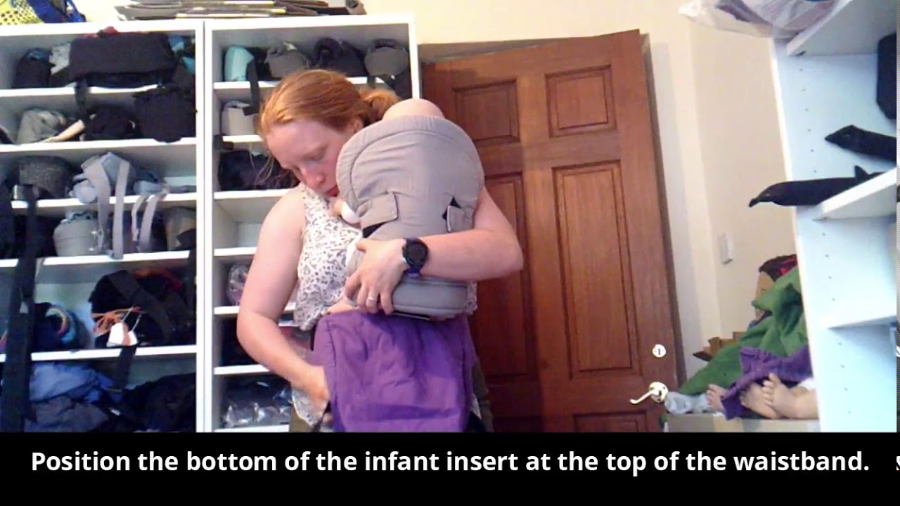 HOW TO: Use a Tula with the Infant Insert