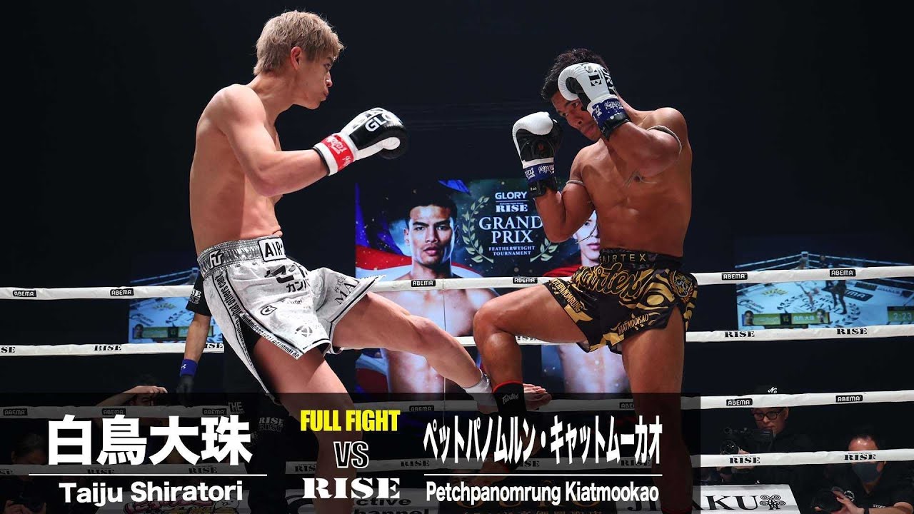 白鳥大珠 vs ペットパノムルン・キャットムーカオ／Taiju Shiratori vs Petchpanomrung Kiatmoo9｜2024.12.21 #RISE_WS  【OFFICIAL】
