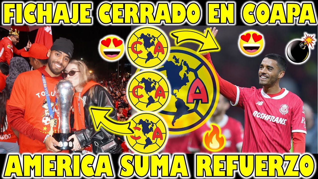 ✅🔥¡BOMBAZO! Brian García FICHAJE De America, TREMENDO Refuerzo 