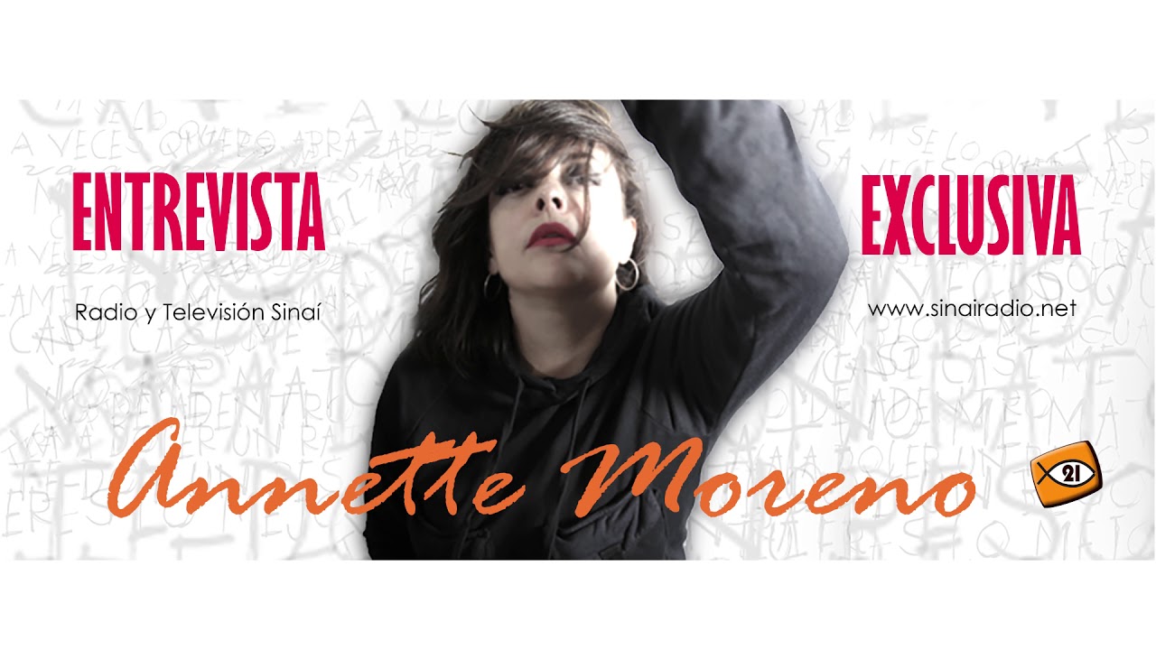 ANNETTE MORENO ENTREVISTA EXCLUSIVA DEL DISCO ANSIEDAD 2018
