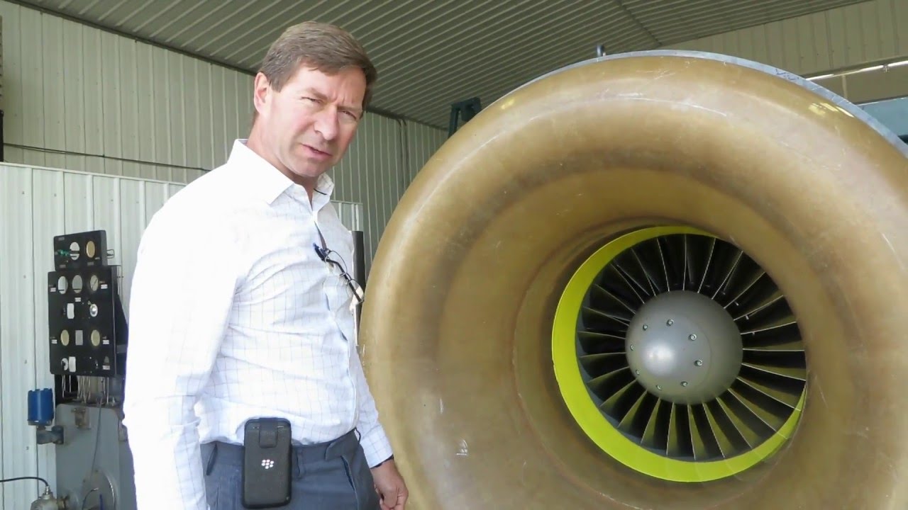 RR Marine Spey turbine engine test run