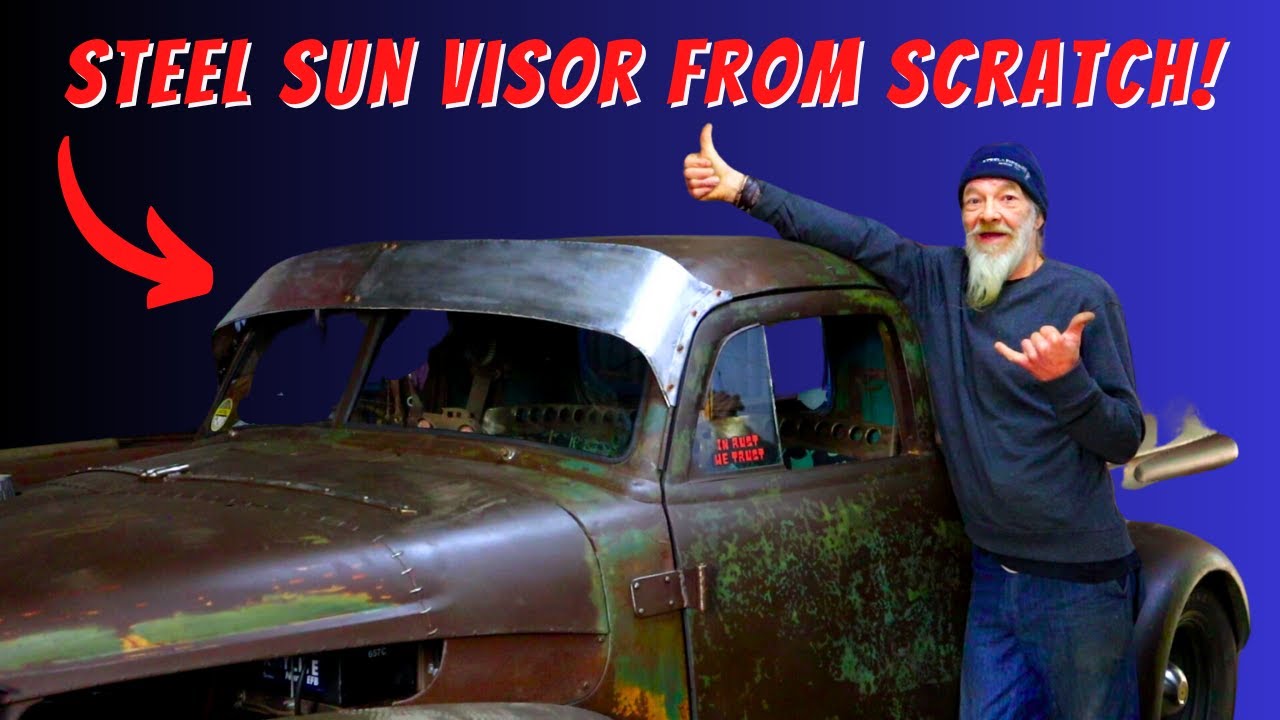 Making an Old School Steel Sun Visor!