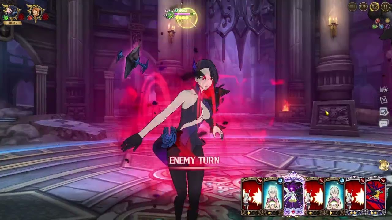 7ds Grand Cross - Merlin & Escanor FINAL BOSS  [