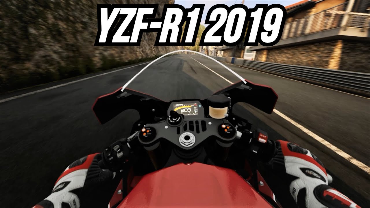 RIDE 4 - REALISTIC FIRST PERSON POV | YAMAHA YZF-R1 2019 AT FRENCH RIVIERA