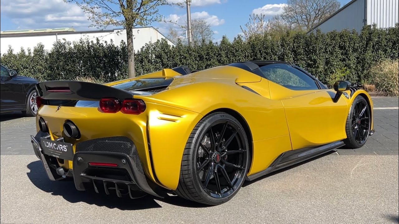 2023 Awesome Ferrari SF90 Spider NOVITEC (1.109hp!) | Startup, Sound, Interior and Exterior