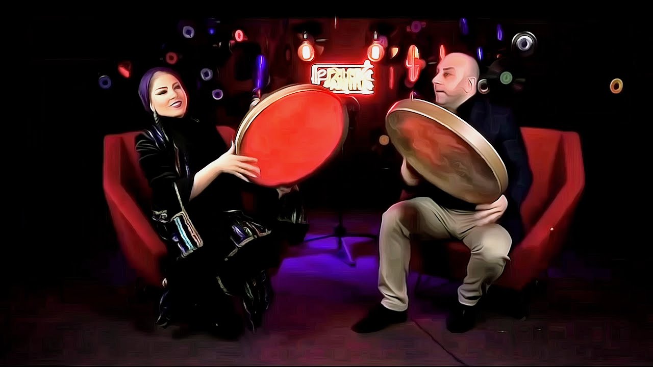 عسل ملک زاده و هژار زهاوی (بداهه نوازی دف) | Asal Malek Zadeh & Hazhar Zahavi