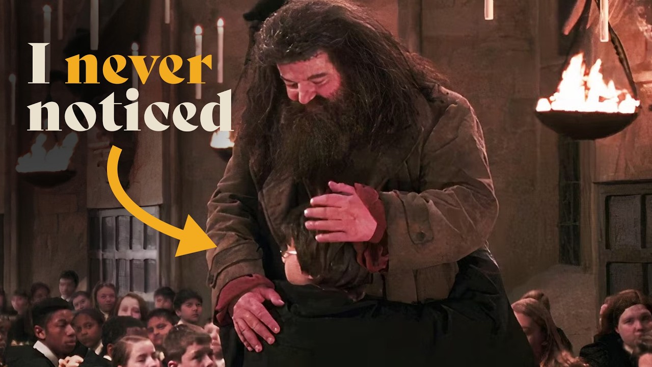 I just noticed the CUTEST detail about Hagrid on my reread