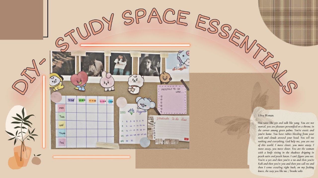 DIY CORK BOARD | DIY CALENDAR | DIY SCHEDULER | UNICORN DIY In affordable and easiest way