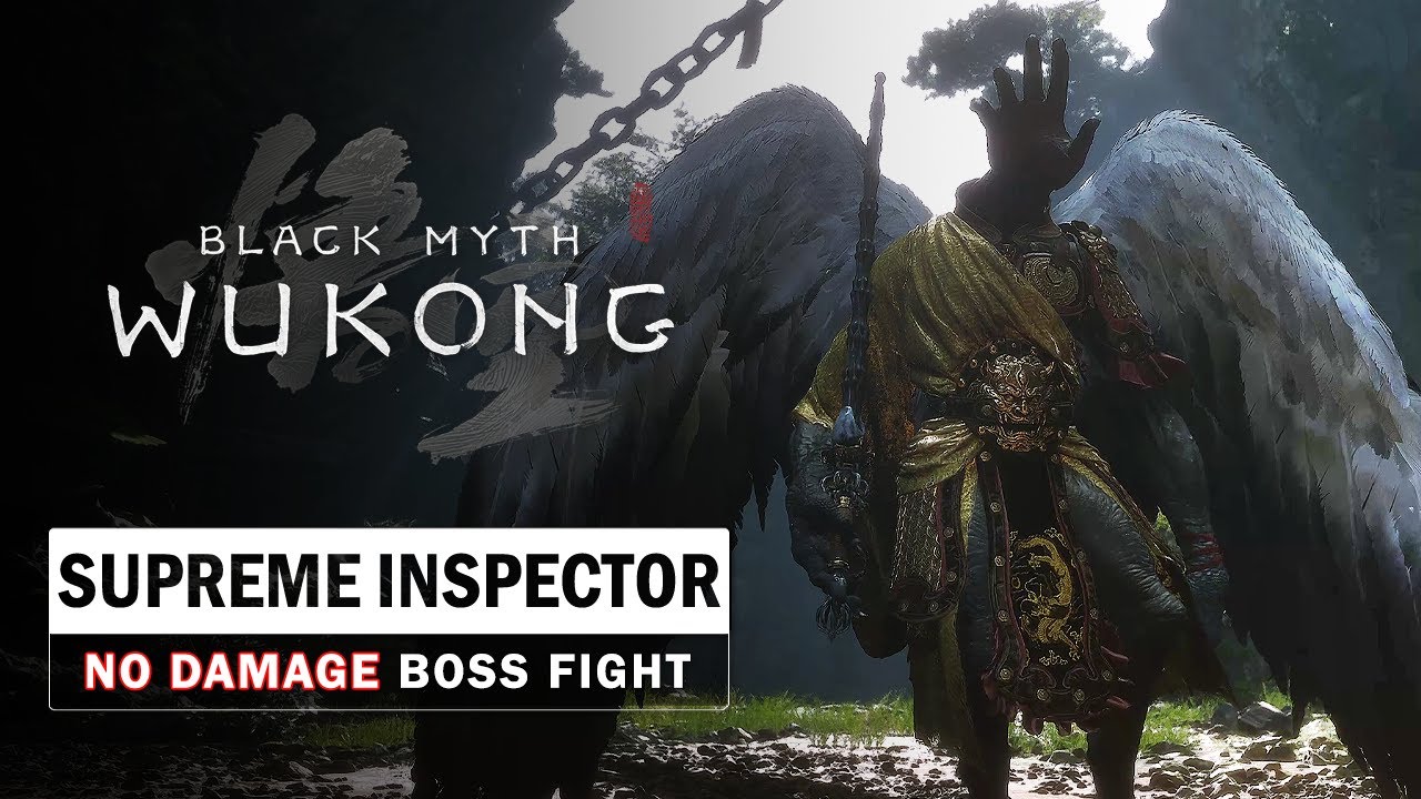 Black Myth Wukong - Supreme Inspector Boss Fight (No Damage Taken)