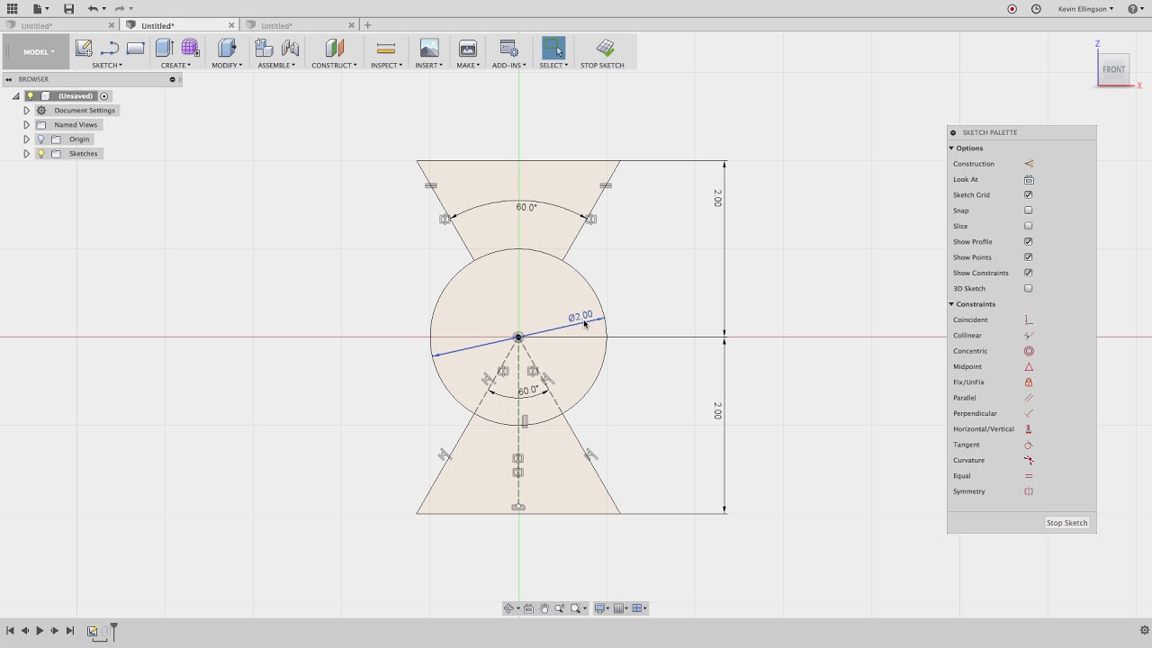 Fusion 360 - Secrets of the line command