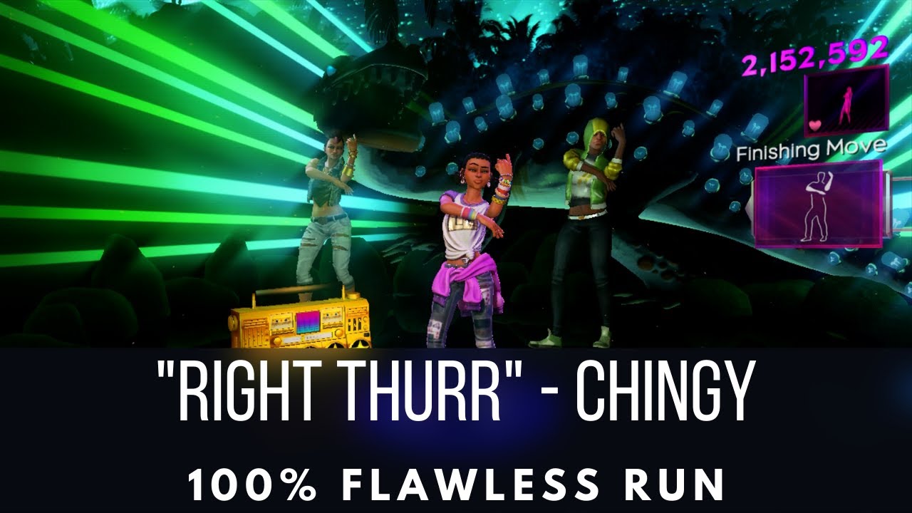 Dance Central 2 - Right Thurr - Chingy - Flawless Run