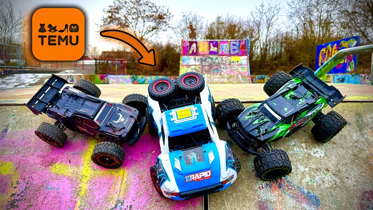 TEMU, ich bin SCHOCKIERT! 3 Günstige RC Autos im Test. (für Kinder)