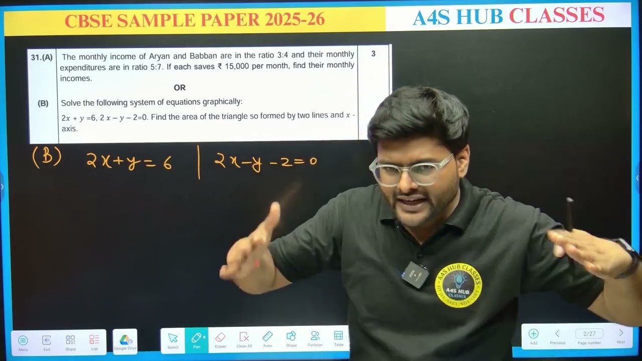 31 The monthly income of Aryan and Babban are in the ratio 3:4