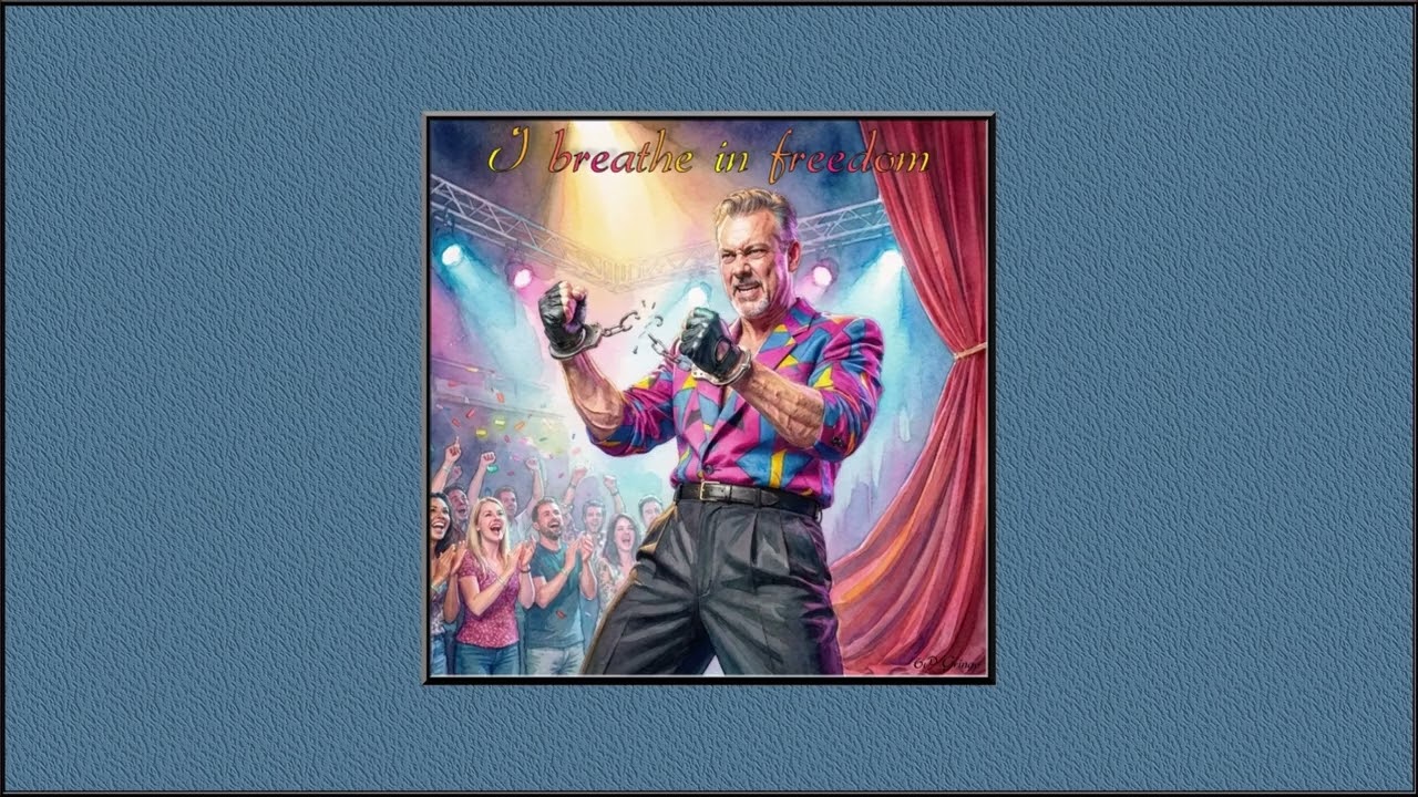 I breathe in freedom
