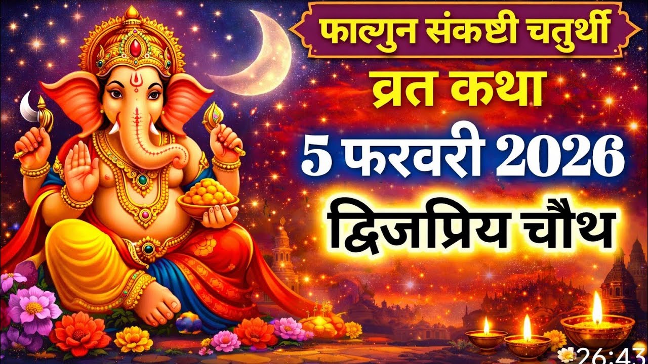 संकष्टी चतुर्थी व्रत कथा - Sankashti Chaturthi Ki Katha | Ganesh Ji Ki Kahani | Sankashti Chaturthi