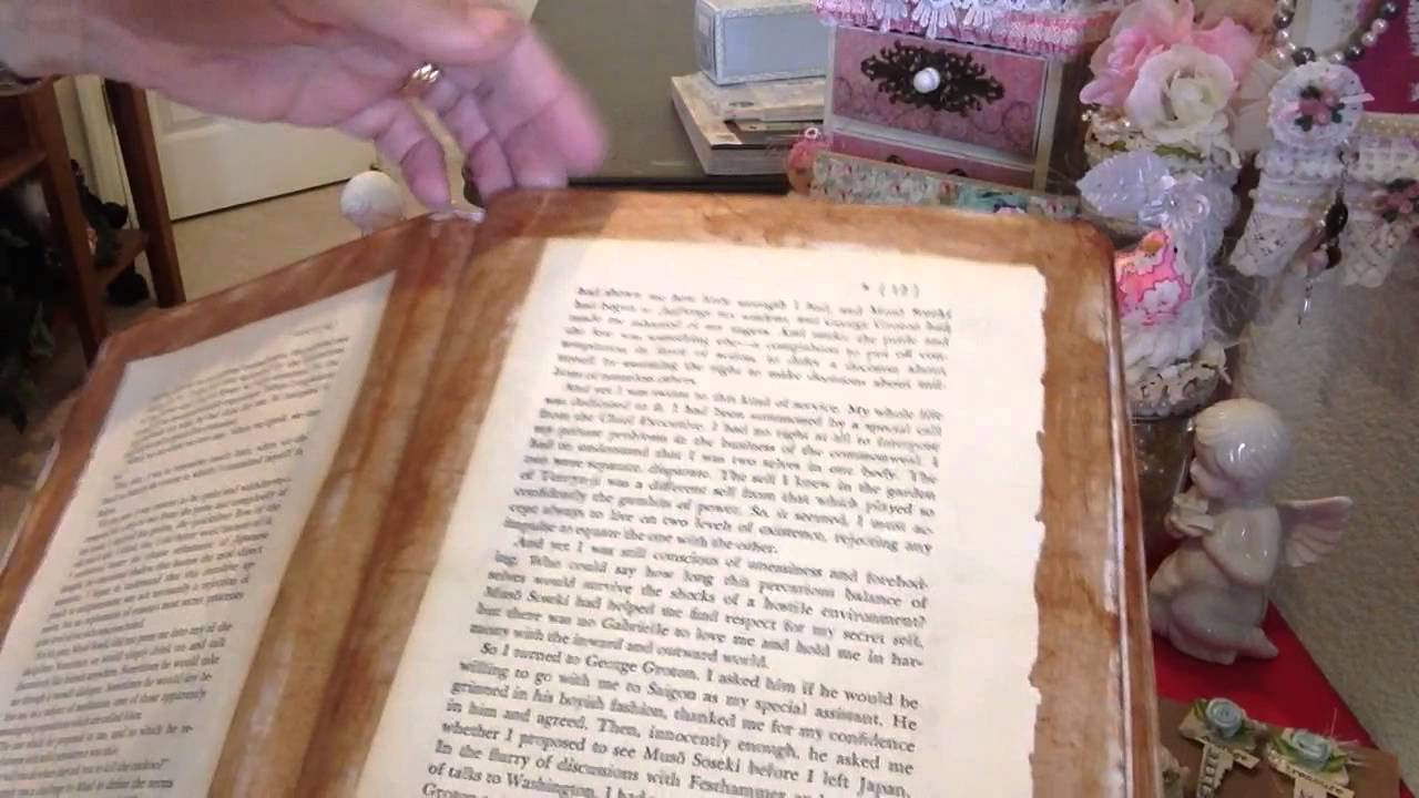 Altered composition book into a Junk Journal