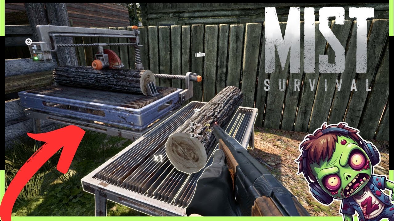 Saw Bench is Awesome! Mist Survival  Day 18