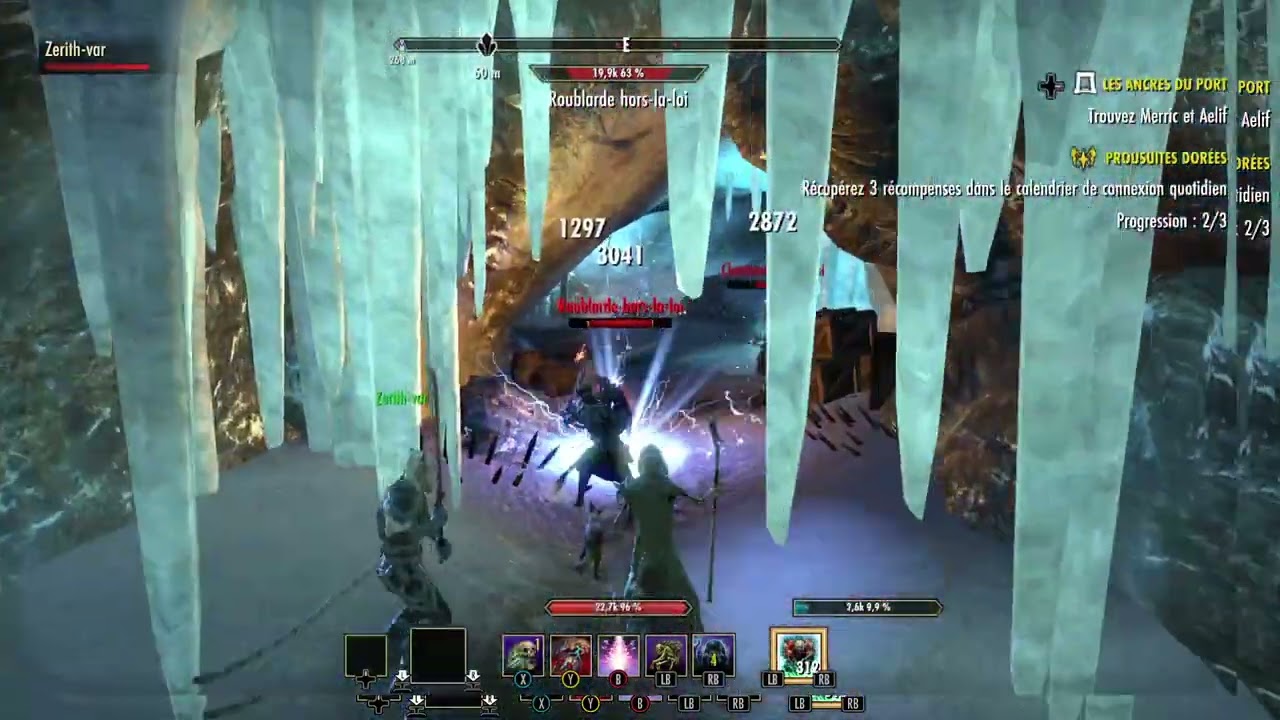 The Elder Scrolls Online  LA BRECHE ANTRE LA GROTTE DE BRISEJAMBE #eso #teso