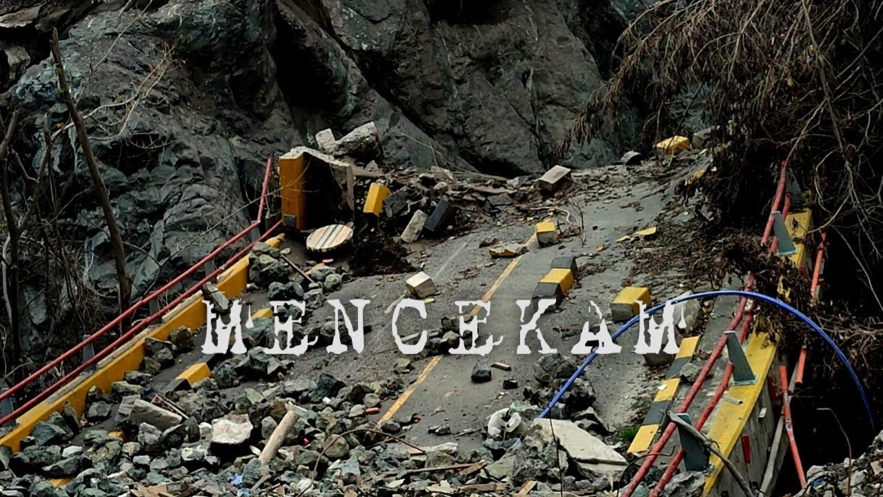 Potret dari Dekat Jembatan Gladak Perak Putus Dihantam Lahar Semeru