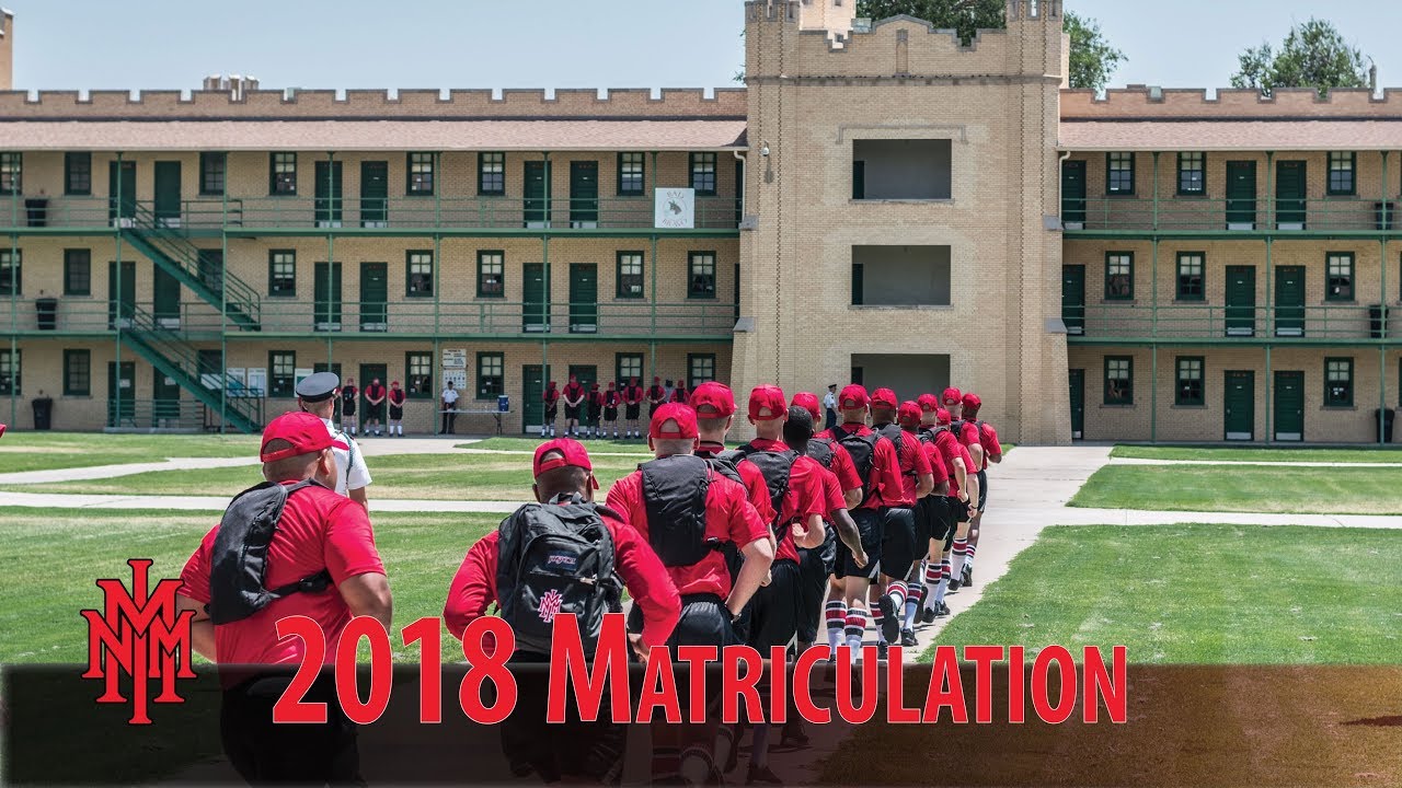 NMMI 2018 Matriculation