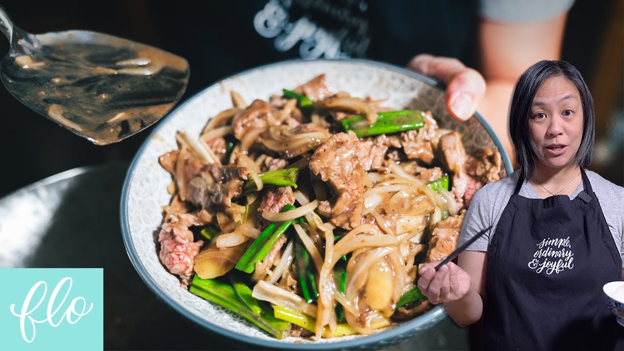 SIMPLE Stir Fry Beef w/ Ginger & Spring Onion | Takeout Favourites