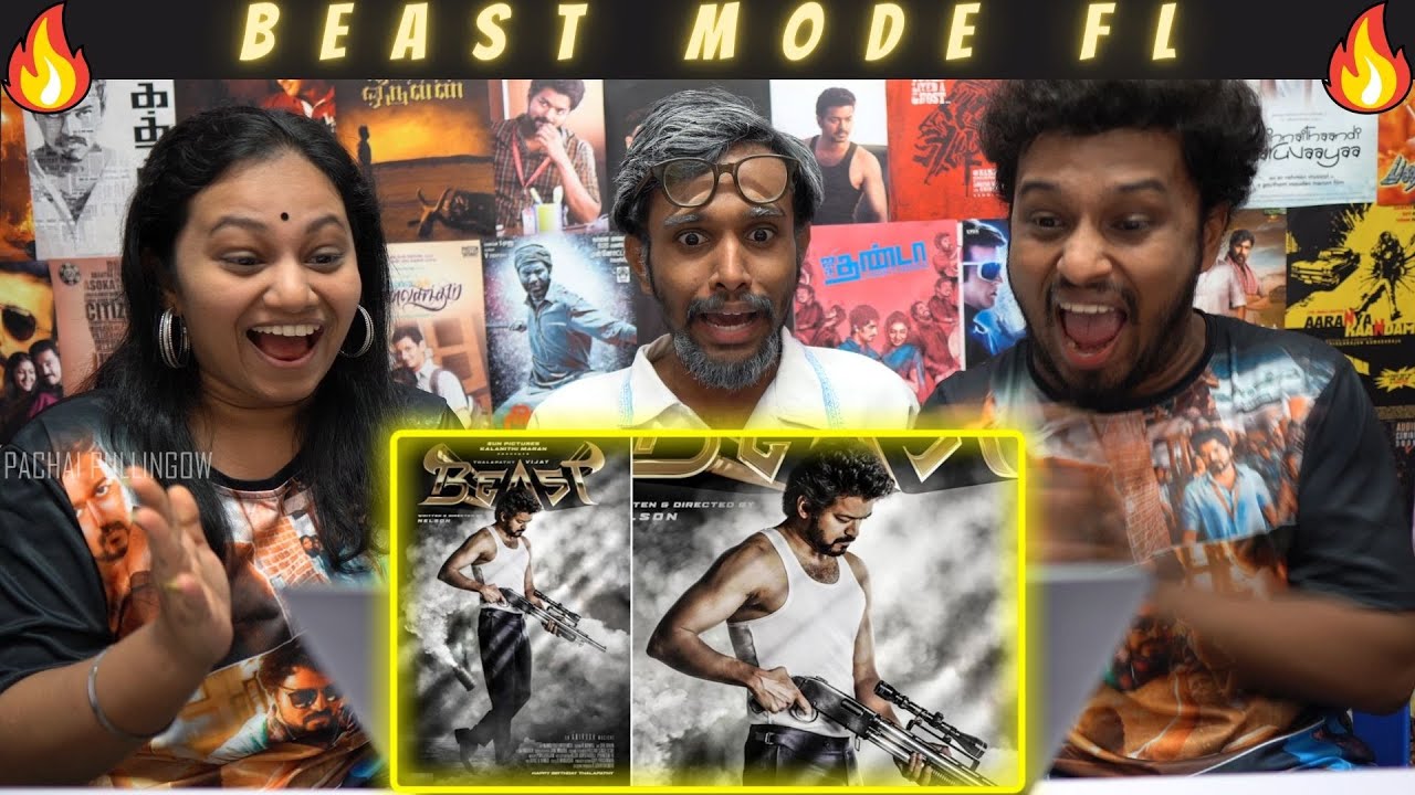 #BEAST First Look Reaction | Thalapathy Vijay | Malaysian Relatives | Nelson | Anirudh |Sun Pictures