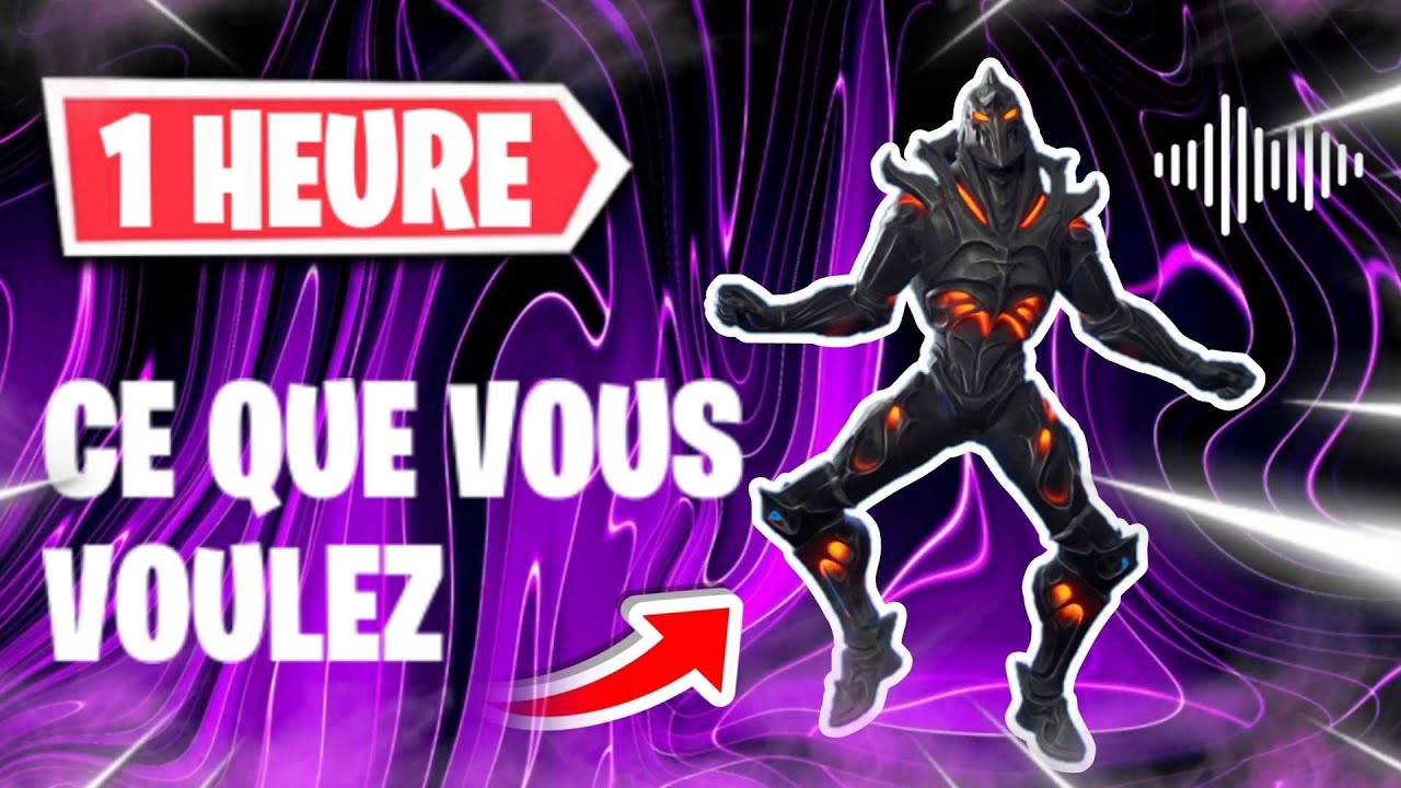 1H - CE QUE VOUS VOULEZ | DANSE FORTNITE