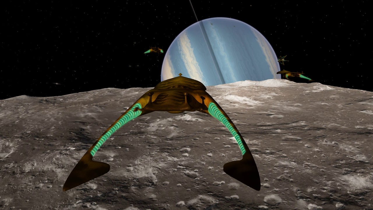 Babylon 5 Drakh Fleet Flypast