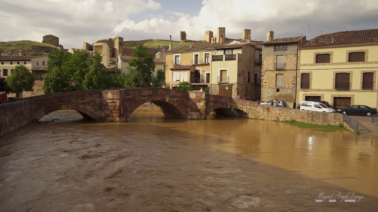 Crecida  r&iacute;o Gallo 29 junio 2018