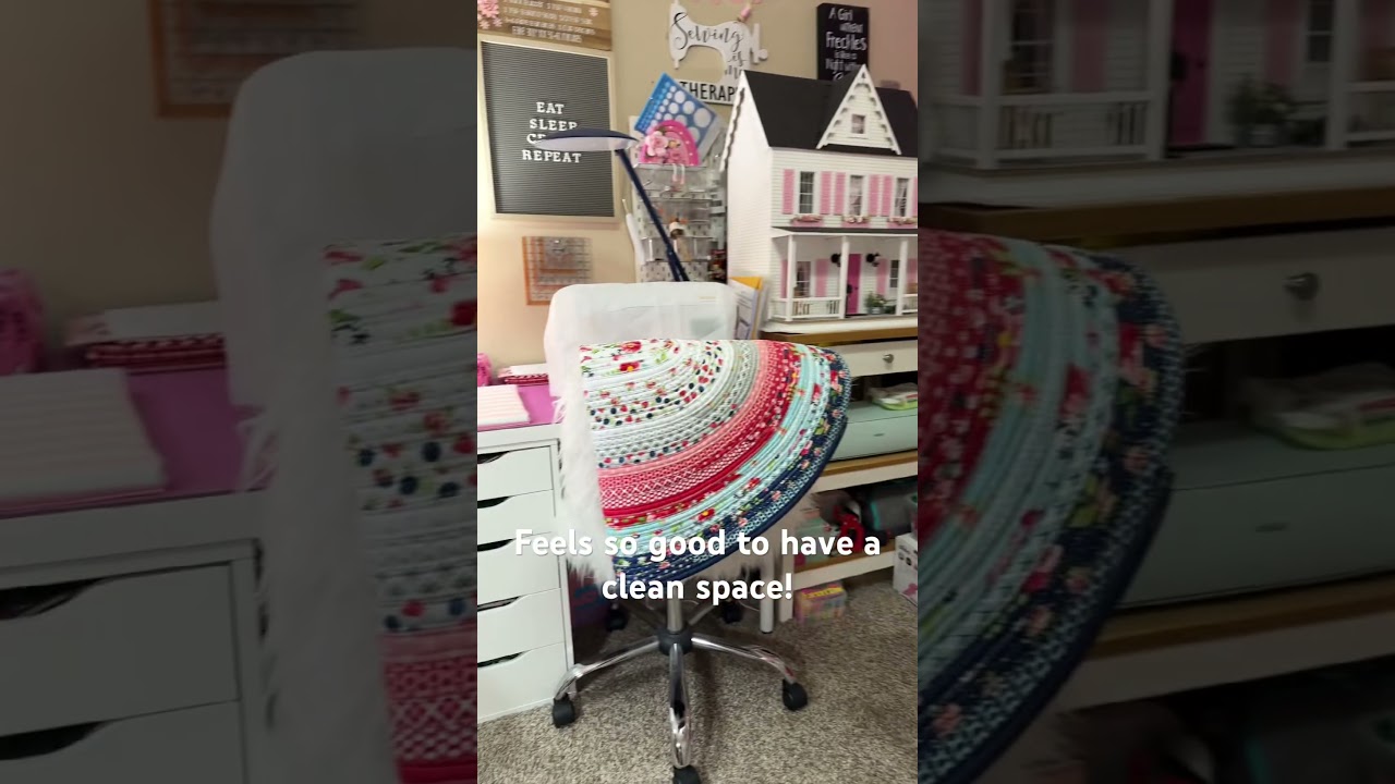 FEELS SO GOOD TO HAVE A CLEAN SPACE!