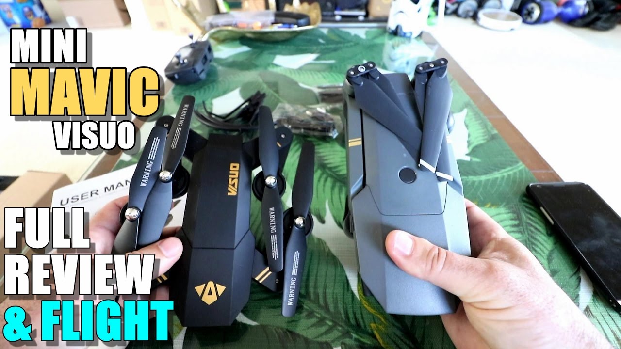 MAVIC PRO MINI (TIANQU XS809W) - Full Review - [Unboxing, Inspection, Flight Test, Pros & Cons]