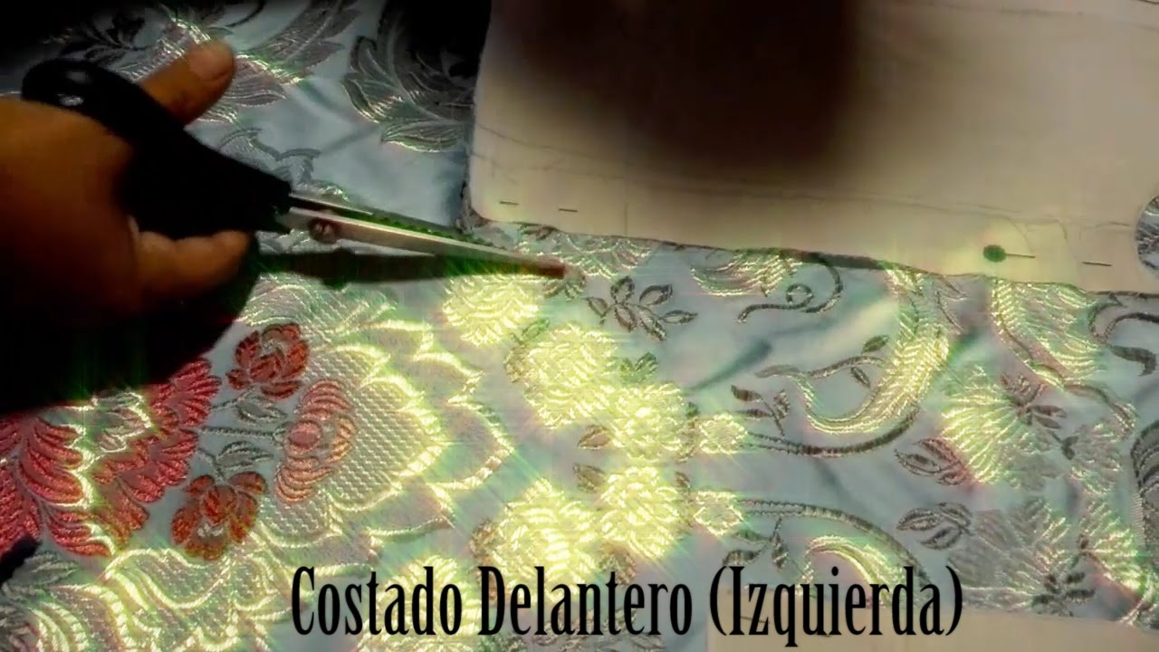 Corpiño Fallera 2016. Corte patron fallera