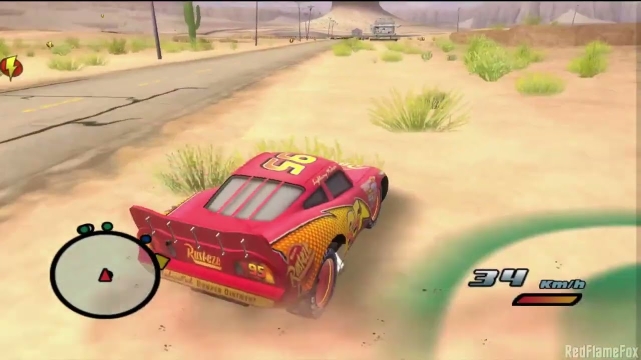 CARS: MOTORI RUGGENTI [PS2 ITA] - Parte 17: Caccia alle cartoline di Lizzie