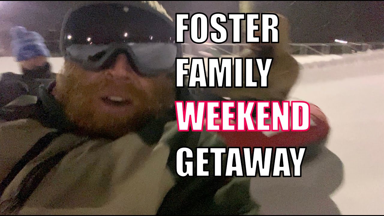 Snowy Road Trip, Hotel Swim Time, & Winter Tubing Adventure! ❄️ Family Weekend Vlog