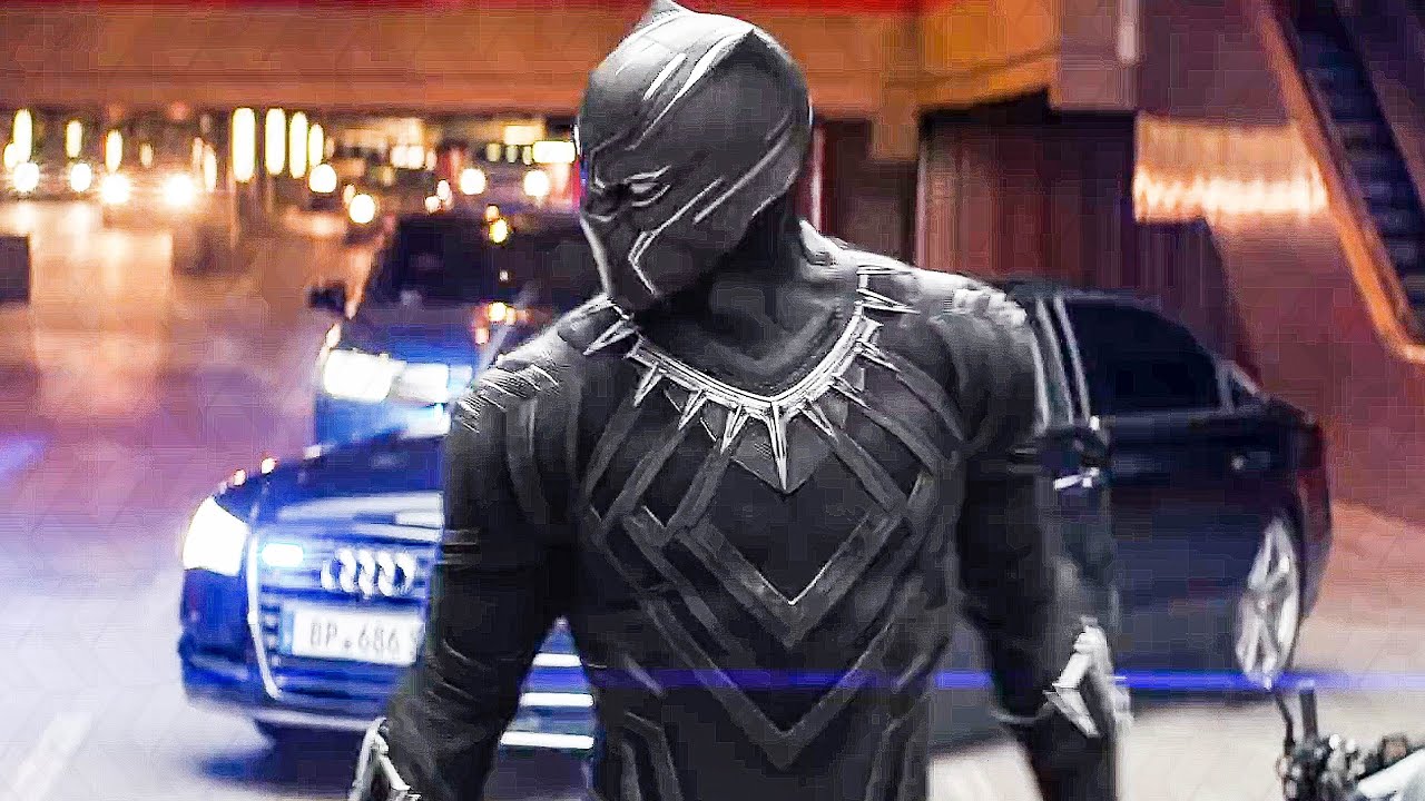 Black Panther Chase Scene - CAPTAIN AMERICA: CIVIL WAR (2016) Movie Clip